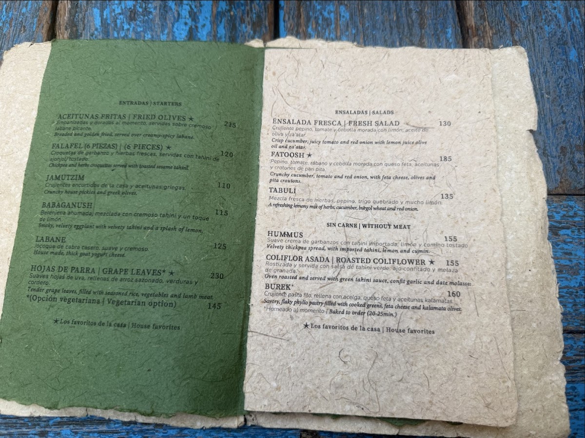Menu - Adamá photo 3